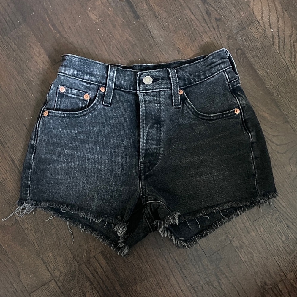 Levi's Dark Gray Jean Shorts
